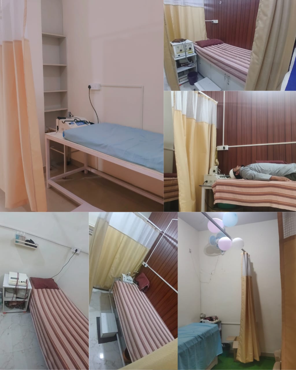 Advanced multipolar physiotherapy stations