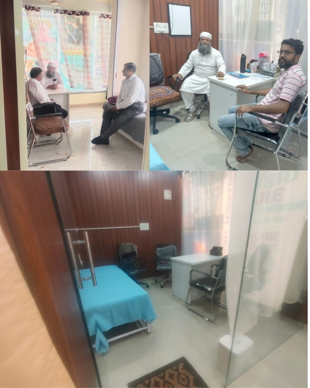 Private and comfortable consultation spaces