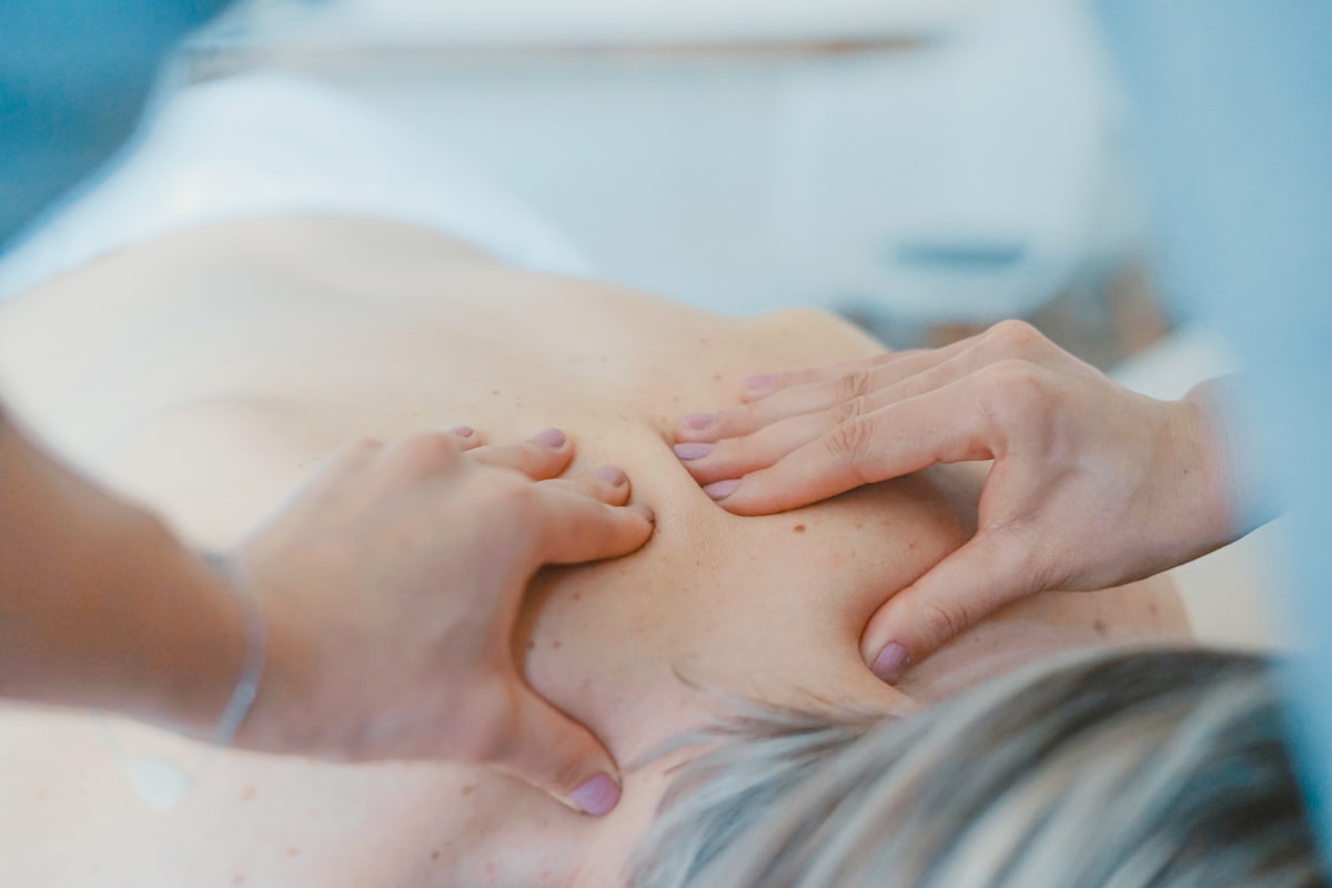 Therapy session for muscle and joint pain