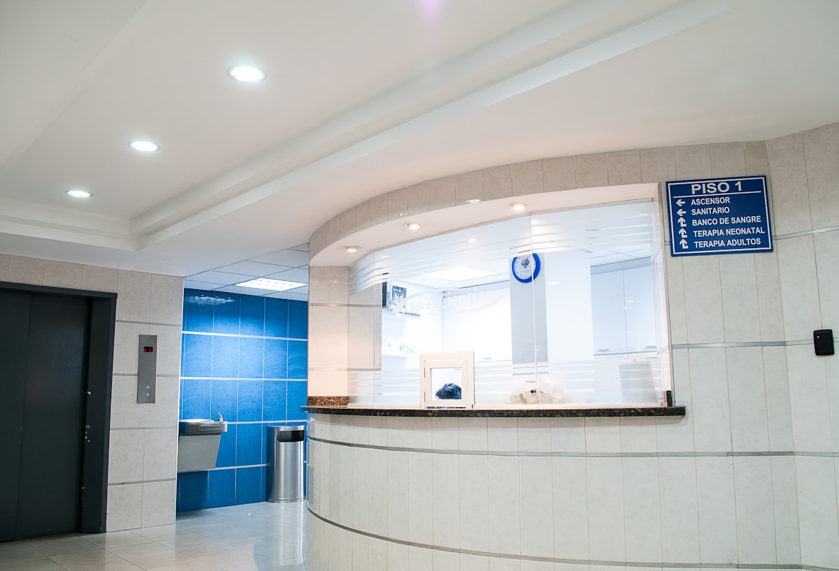Clinic consultation interior
